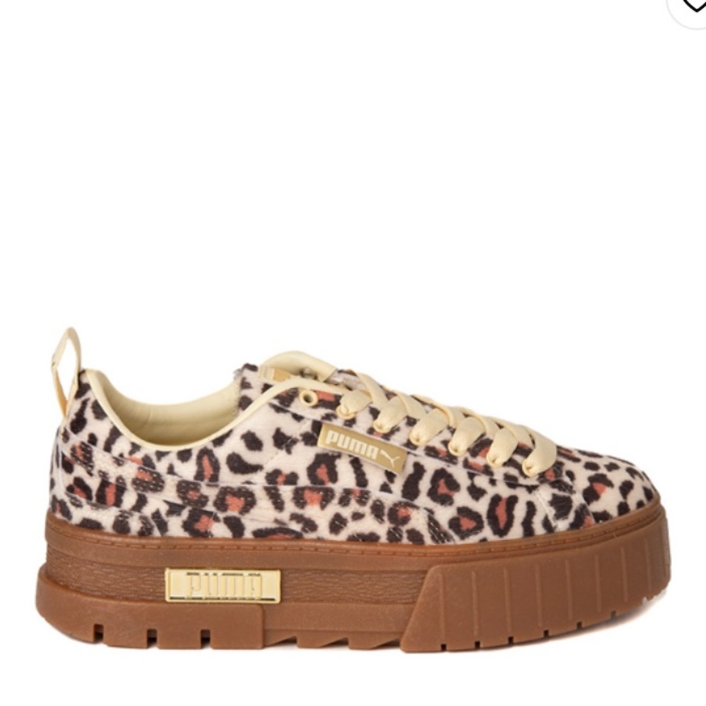 Mayze Cheetah Print Platform Puma Shoes